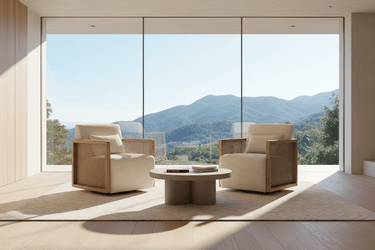 Archer Rattan Swivel Armchair at Online8 Furniture Auckland NZ