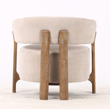 Arcus Lounge Chair - Luxe Linen at Online8 Furniture Auckland NZ