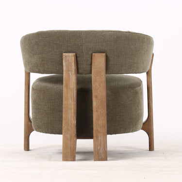 Arcus Lounge Chair - Luxe Olive at Online8 Furniture Auckland NZ