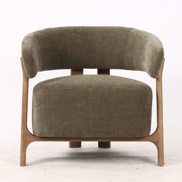 Arcus Lounge Chair - Luxe Olive at Online8 Furniture Auckland NZ