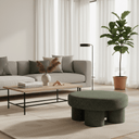 Arden Round Ottoman at Online8 Furniture Auckland NZ