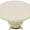Arezu Metal Side Table - White at Online8 Furniture Auckland NZ