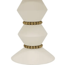 Arezu Metal Side Table - White at Online8 Furniture Auckland NZ