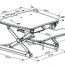 Arise Deskalator at Online8 Furniture Auckland NZ