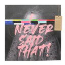 Art Canvas Never Said That 60x60cm Pink at Online8 Furniture Auckland NZ