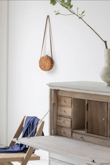 Artesia Penman Secretary Desk - Belgium White at Online8 Furniture Auckland NZ
