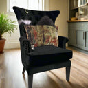 Arthur Tufted Wingback Armchair at Online8 Furniture Auckland NZ