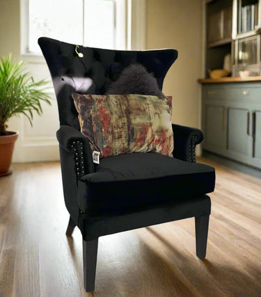 Arthur Tufted Wingback Armchair at Online8 Furniture Auckland NZ