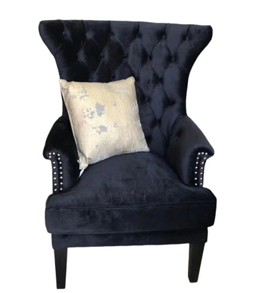 Arthur Tufted Wingback Armchair at Online8 Furniture Auckland NZ
