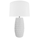 Artichoke Lamp B&S White 35x58 cm at Online8 Furniture Auckland NZ