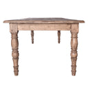Artillery Dining Table Reclaimed Elm - 3000mm at Online8 Furniture Auckland NZ