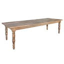 Artillery Dining Table Reclaimed Elm - 3000mm at Online8 Furniture Auckland NZ