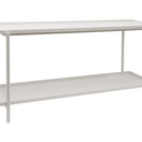 Asada Aluminium Console – White at Online8 Furniture Auckland NZ