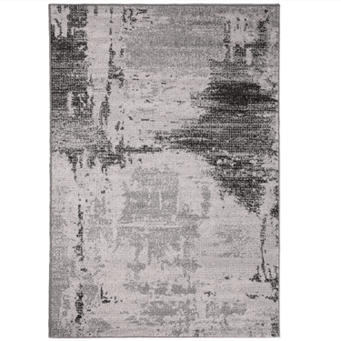 Asana Vintage Light Grey/Black Rug at Online8 Furniture Auckland NZ