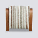 Ascot Teddy Fabric Club Chair - Brown at Online8 Furniture Auckland NZ