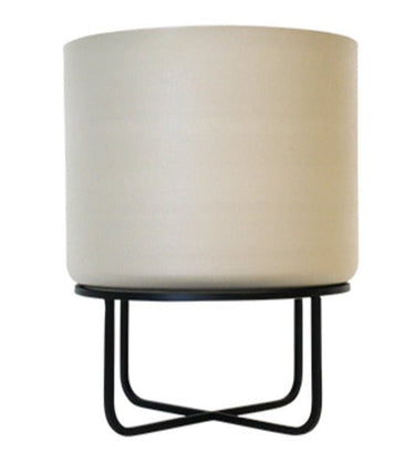 Asher Planter on Stand - Beige at Online8 Furniture Auckland NZ