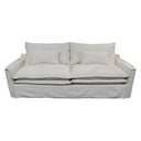 Atlanta 3 Seat Slip Cover Sofa - Natural at Online8 Furniture Auckland NZ
