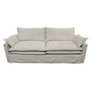 Atlanta 3 Seat Slip Cover Sofa - Natural at Online8 Furniture Auckland NZ