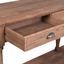 Augustus Farmhouse Console Table - Reclaimed Elm at Online8 Furniture Auckland NZ