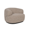 Aurora Barrel Chair - Light Taupe at Online8 Furniture Auckland NZ