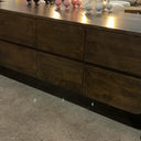 Aurora Sideboard 8 Drawer - Premium Brown at Online8 Furniture Auckland NZ