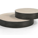 Avalon Round Layered Coffee Table at Online8 Furniture Auckland NZ