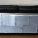 Aviator 2 Seater Leather Sofa - Vintage Black at Online8 Furniture Auckland NZ