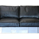 Aviator 2 Seater Leather Sofa - Vintage Black at Online8 Furniture Auckland NZ