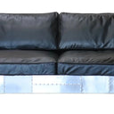 Aviator 3 Seater Leather Sofa - Vintage Black at Online8 Furniture Auckland NZ