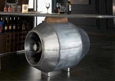 Aviator Bar Table & Cabinet with Propeller at Online8 Furniture Auckland NZ
