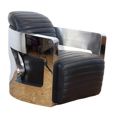Aviator Rocket Leather Armchair at Online8 Furniture Auckland NZ