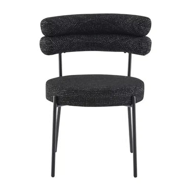 Axel Dining Chair - Black Fleck at Online8 Furniture Auckland NZ