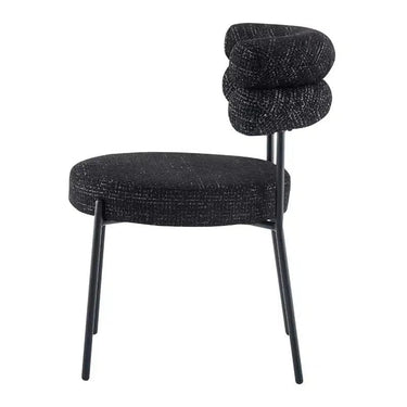 Axel Dining Chair - Black Fleck at Online8 Furniture Auckland NZ
