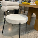 Axel Dining Chair - Ivory at Online8 Furniture Auckland NZ
