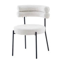Axel Dining Chair - Ivory at Online8 Furniture Auckland NZ