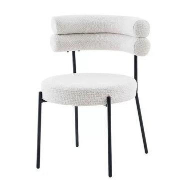 Axel Dining Chair - Ivory at Online8 Furniture Auckland NZ