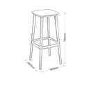 Babila Barstool - Black at Online8 Furniture Auckland NZ