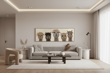 Bad Hair Day - 5 Alpaca Canvas at Online8 Furniture Auckland NZ