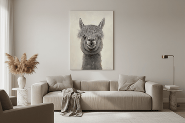 Bad Hair Day - Alpaca Canvas at Online8 Furniture Auckland NZ