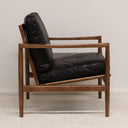 Bailey Leather Armchair Black at Online8 Furniture Auckland NZ