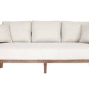 Bali 2 Seat Sofa - Oak & Rattan at Online8 Furniture Auckland NZ