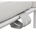 Bali Outdoor Modular 2 Seat Sofa with LH Table at Online8 Furniture Auckland NZ