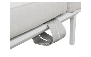 Bali Outdoor Modular 2 Seat Sofa with LH Table at Online8 Furniture Auckland NZ