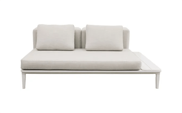 Bali Outdoor Modular 2 Seat Sofa with LH Table at Online8 Furniture Auckland NZ