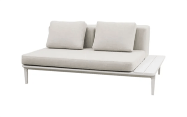 Bali Outdoor Modular 2 Seat Sofa with LH Table at Online8 Furniture Auckland NZ