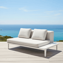 Bali Outdoor Modular 2 Seat Sofa with LH Table at Online8 Furniture Auckland NZ