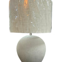 Ball Table Lamp with Linen Shade at Online8 Furniture Auckland NZ