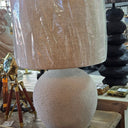 Ball Table Lamp with Linen Shade at Online8 Furniture Auckland NZ