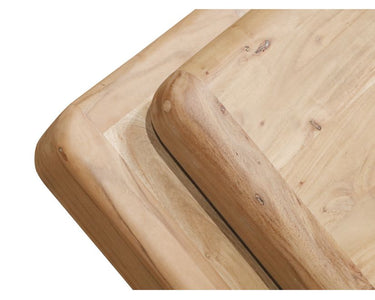 Low 25cm high Bambam Coffee Table with a relaxed, grounded look