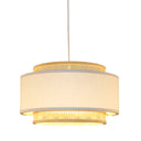 Bamboo & Linen Pendant at Online8 Furniture Auckland NZ